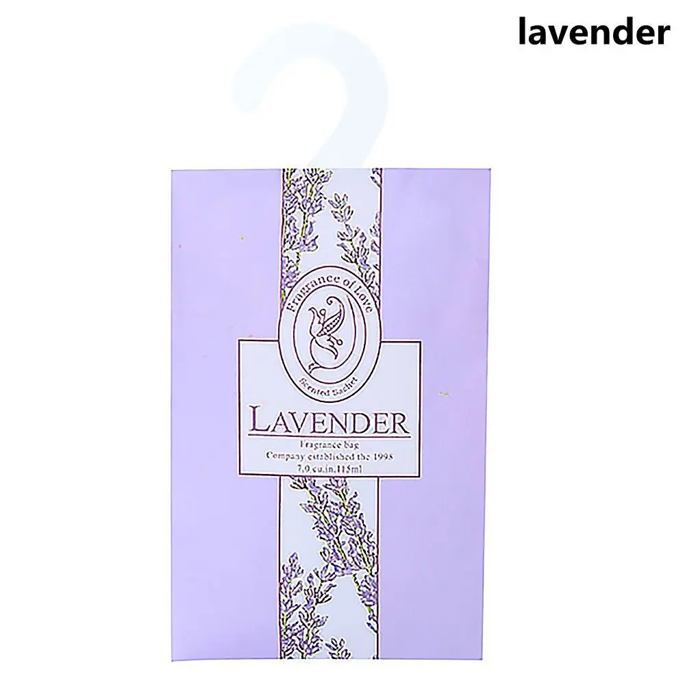 1PC Rose Dehumidification Natural Wardrobe Supplies Car Air Freshener Air Fresh Scent Bag Incense Sachet