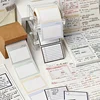 MOHAMM 100/250 Sheets High Appearance Level Creative Pull All Stick Memo Pad for Scrapbooking DIY Decorative Material Collage 1