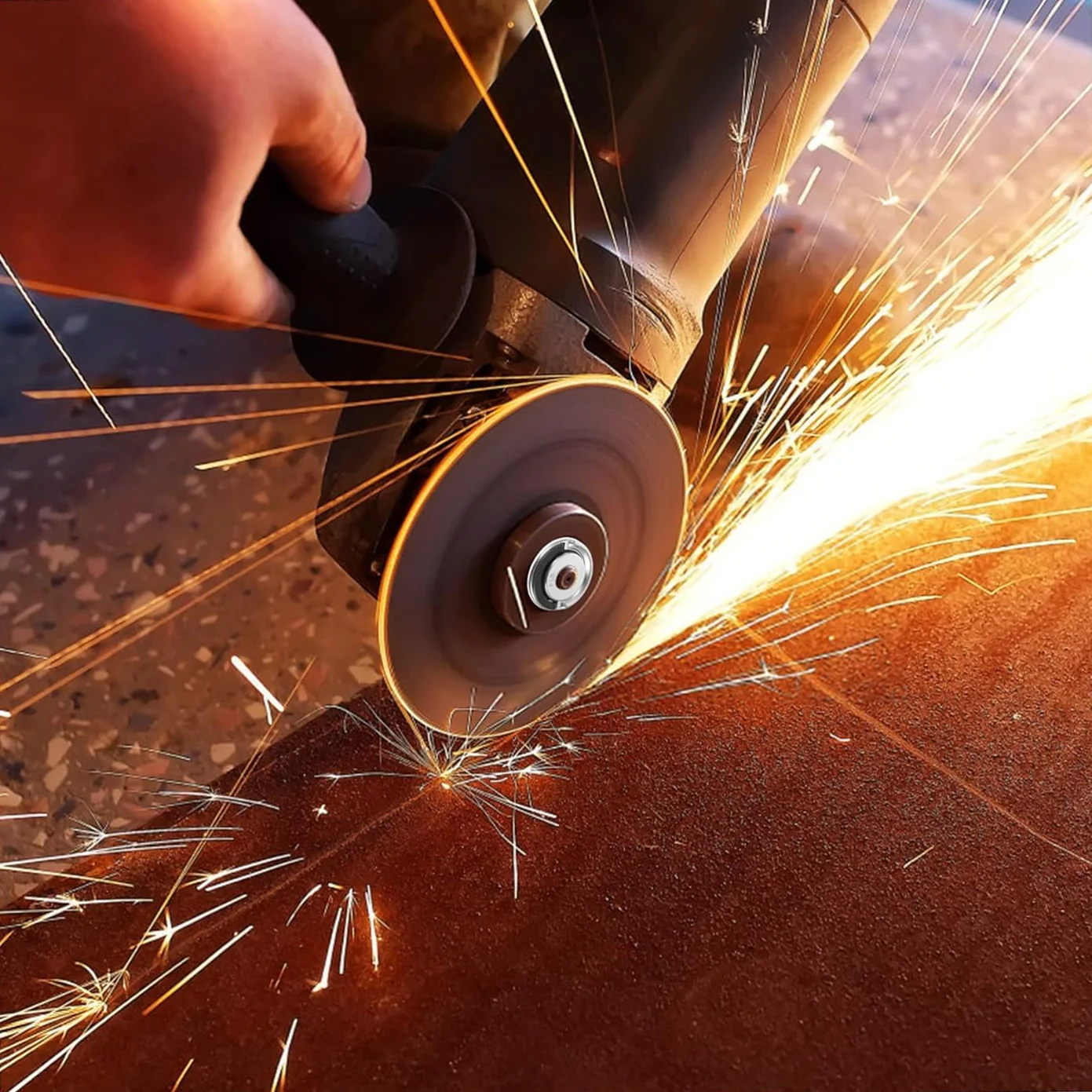 M14 Angle Grinder Platen  Self-Locking Platen Grinder Threaded Angle Grinder Angle Grinding Plate Quick Release Power Chuck Tool 4