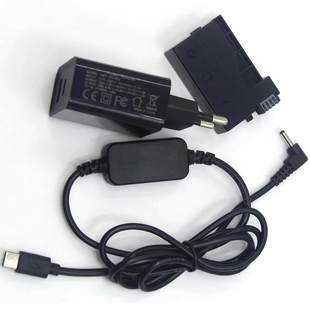 DR-E8 LP-E8 Dummy Battery 5V USB Power Adapter Cable For Canon EOS Rebel T2i T3i T4i T5i 550D 600D 650D 700D Kiss X4 X5 X Camera