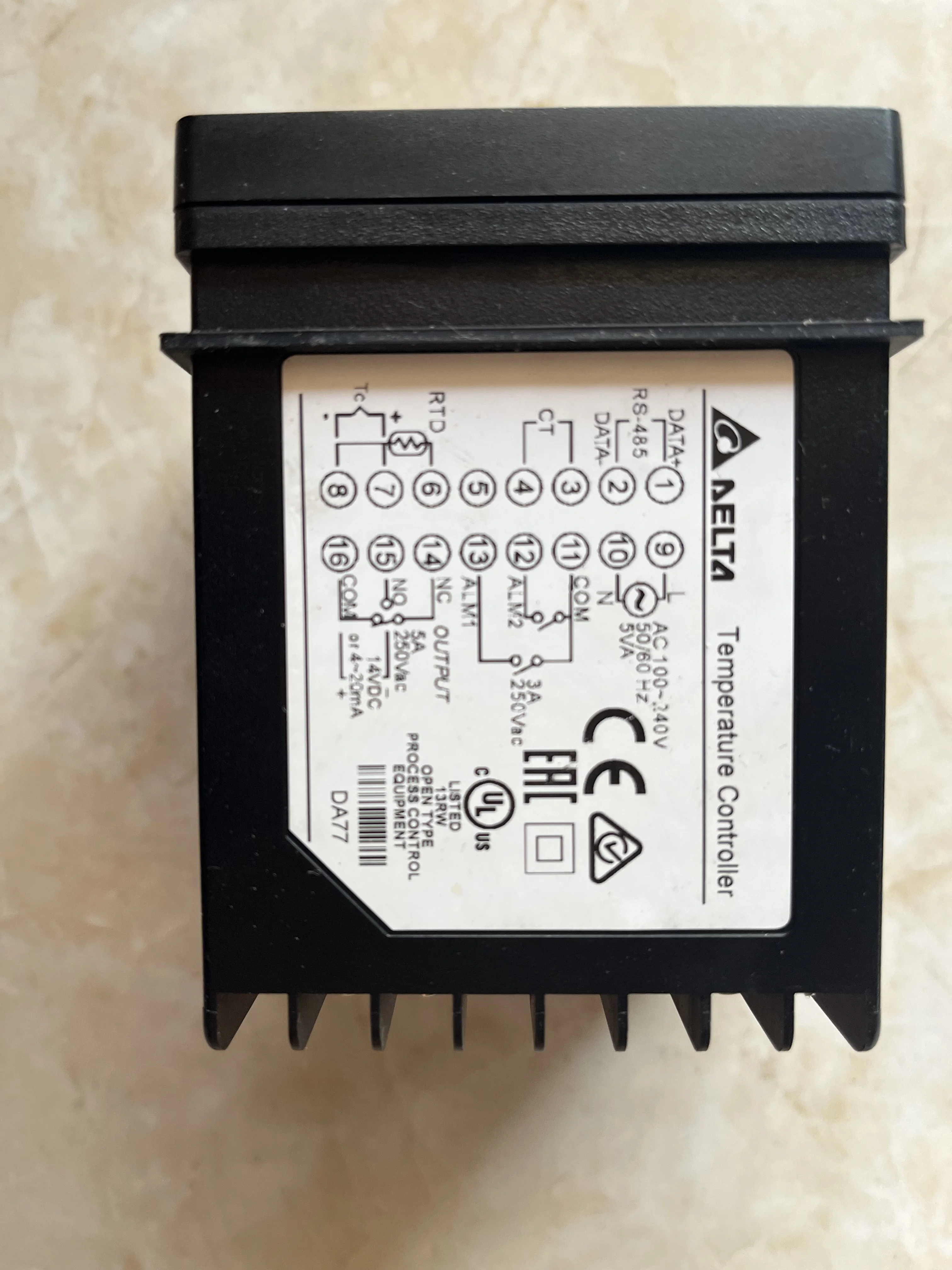 

DTK7272R12 сменный термостат DTA7272R1 Delta цифровой дисплей новая связь