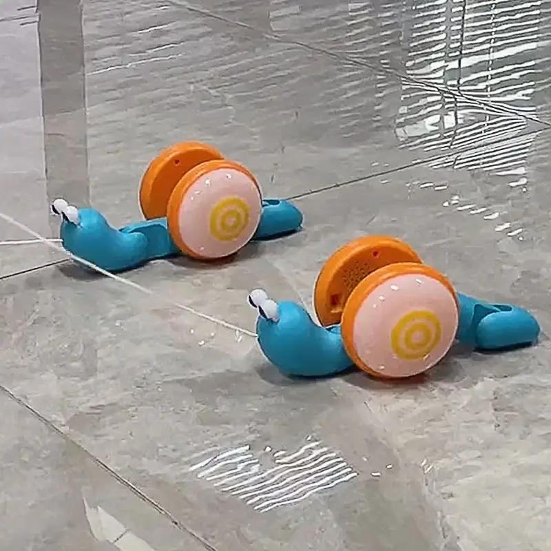 Pull String Snail Car toy Baby Learn to Crawl and Pull Toy with Light and Music Cartoon Early Education Toys for Children