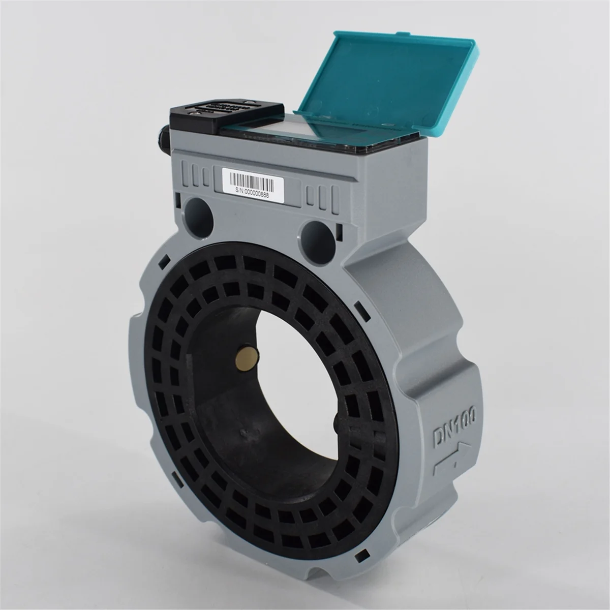 Battery Powered Ultrasonic Water Meter DN50 RS485 Digital Water Flowmeter IP68 Sandwich-Type