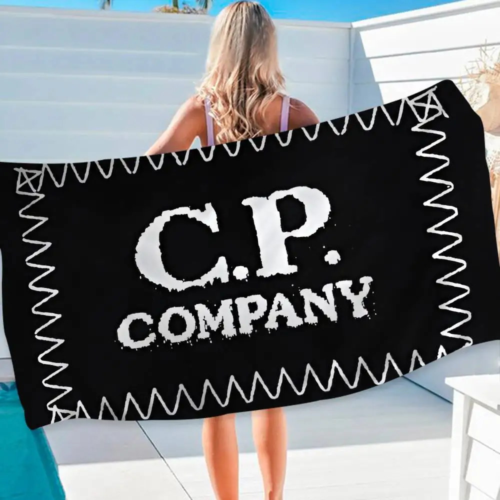 C-CP-Fashion Anime Beach Swimming Towel Soft Absorbent Washcloth Children's Gifts for Kids Travel Camping Gym