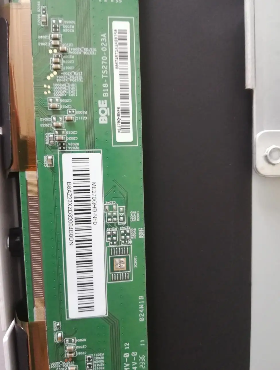 오리지널 LCD 유리 ME270QHB-NF0, 27 인치