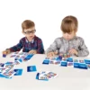 UZZLE PUZZLE Spatial Logic Thinking Board Game Matching Parent Child Interactive Developing The Brain Toy Gifts Party Games 4