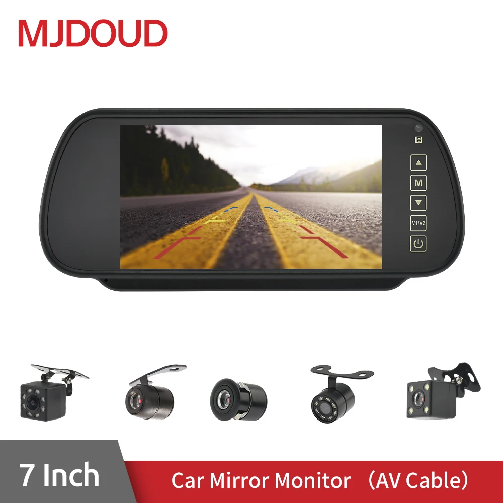 Tft Lcd Monitor Rearview Mirror