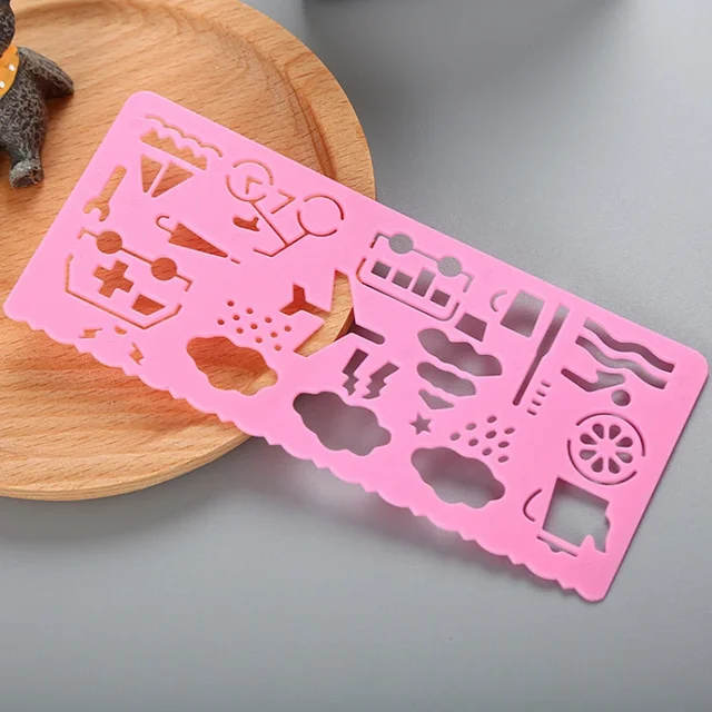 어린이의 창의성과 교육을 위한 드로잉 템플릿 보드