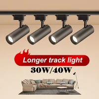 Set Spot Led Track Light Rail 220v Led Ceiling Adjustable Spotlights 30W Fixture Bedroom Kitchen Store Living Room Decor Light 1