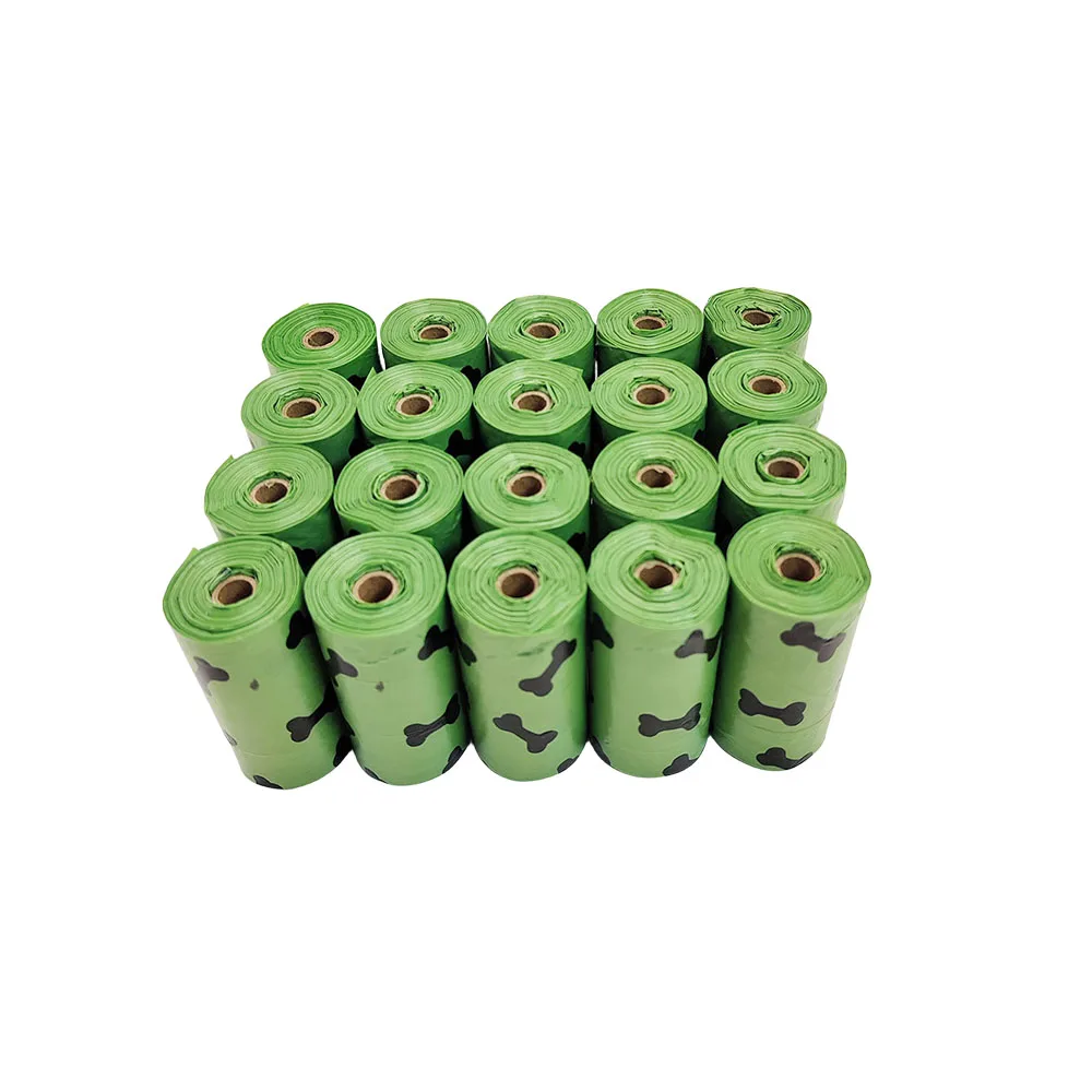 Pet Poop Bags Biodegradable Garbage Bags Dog Waste Bags Disposable Supply Dispenser Kitten Cleaning Supplies