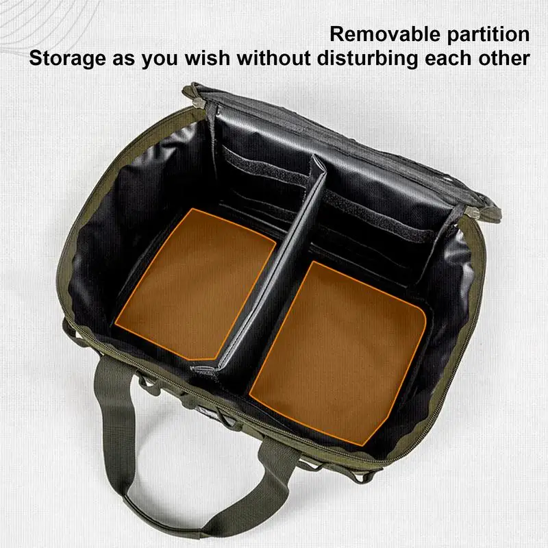 Outdoor Camping Storage Bag Camping Meal Bag Large Storage Lamp Tableware Tool Picnic Camp Travel