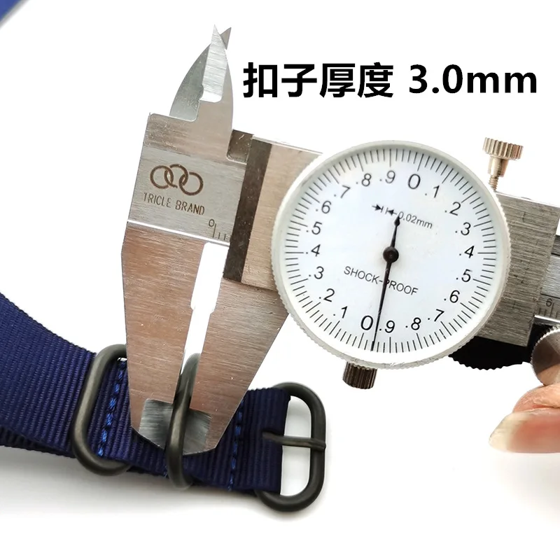 Premium Nylon Woven Canvas Watchband with Fine Steel Buckle – Universal Fit Watch Strap