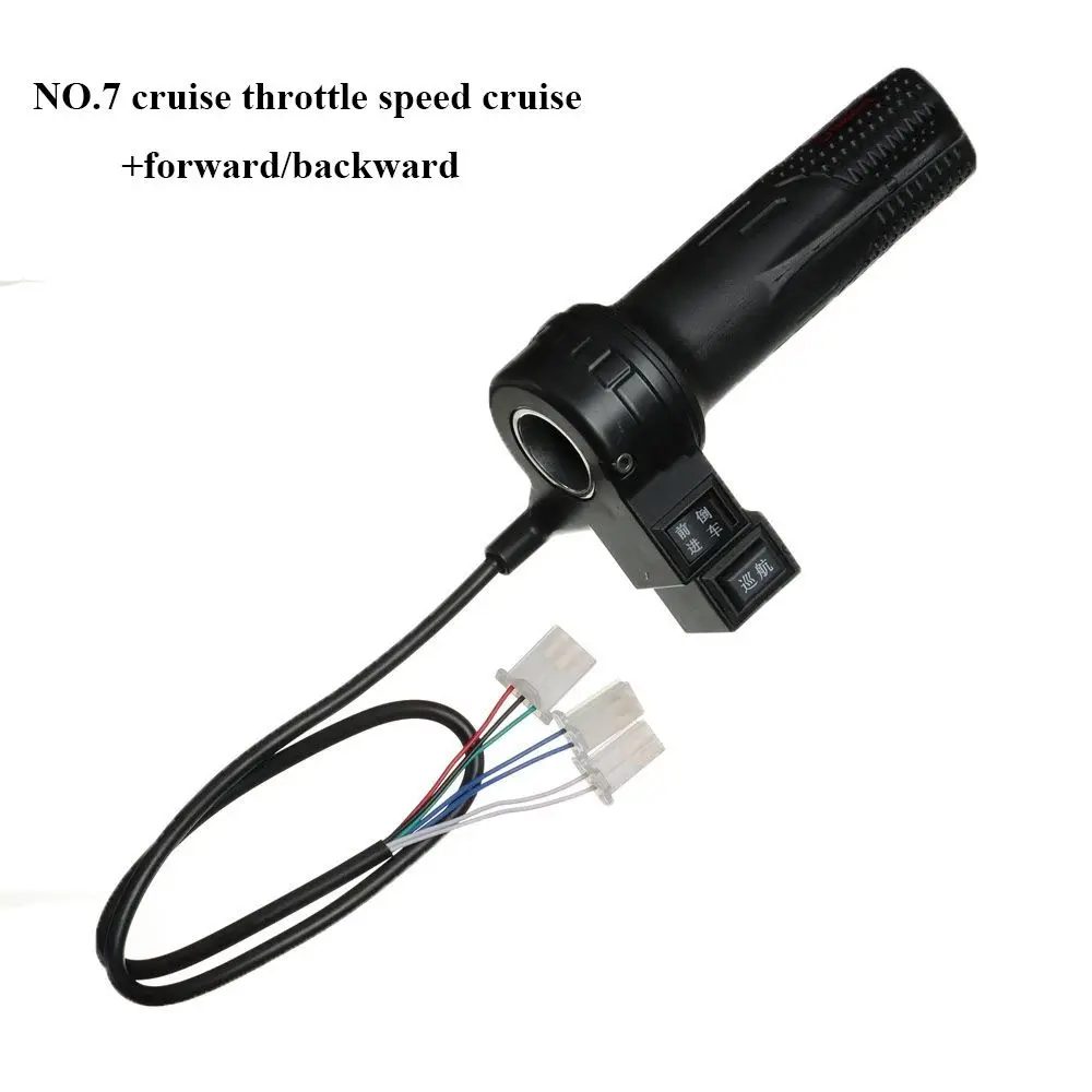 Versatile Electric Bike and Scooter Twist Throttle Grip - Black