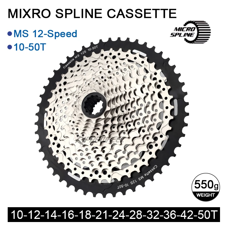シマノ　マイクロスプライン　デオーレ12Sスプロケット Shimano シマノ CS-M7100 12S マイクロスプライン カセット