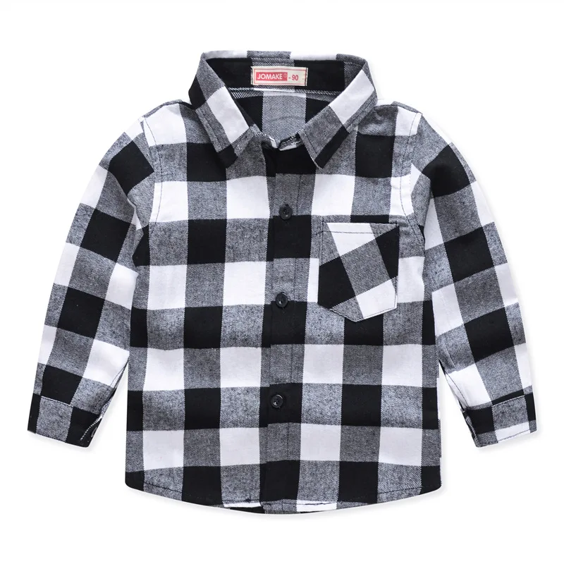 Boys Red Plaid Shirt 3