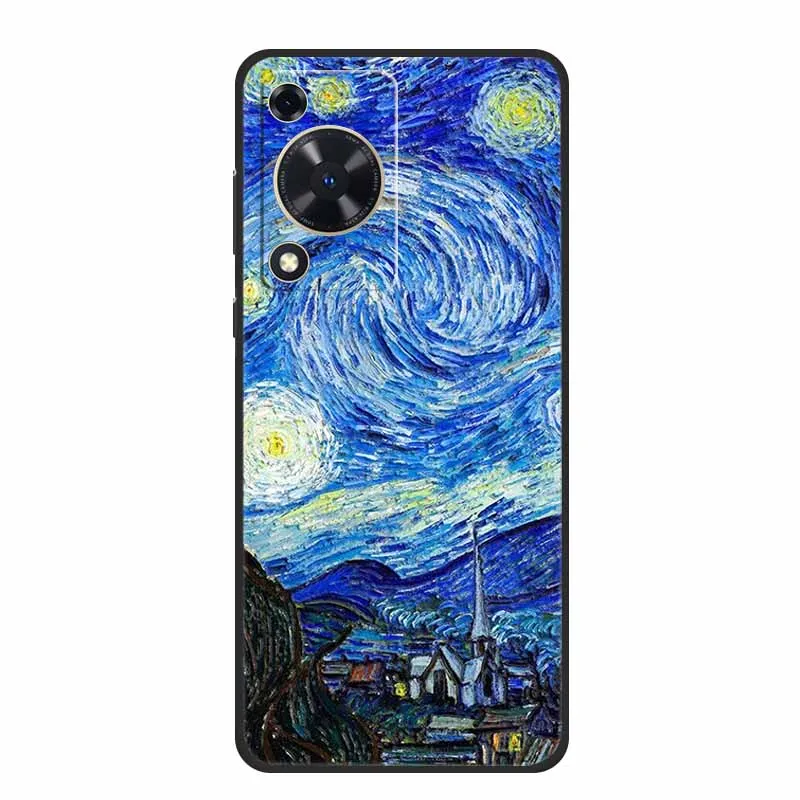 Embossed 3D Shockproof Silicone Phone Case - Soft Protective Cover