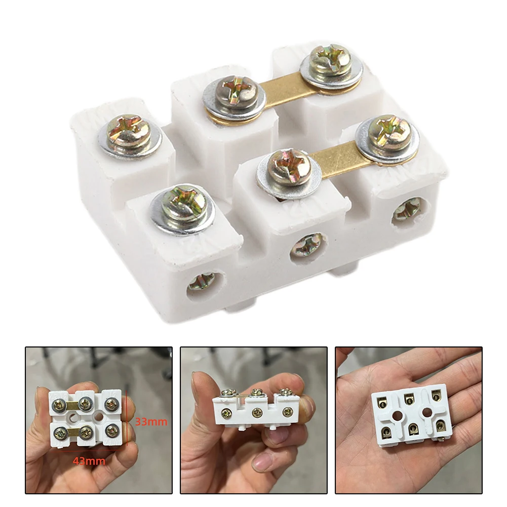 Description Picture 4 of itemSingle-phase Wiring Terminal Block Connection Box 220V Motor Capacitor Protector Electric Connector Electrical Tool Parts