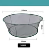 80cm Loose Mouth Folding Drop Fishing Net Shrimp Catcher Tank Casting Network Fish Eels Trap Cage Prawn Bait Crab Netting 4