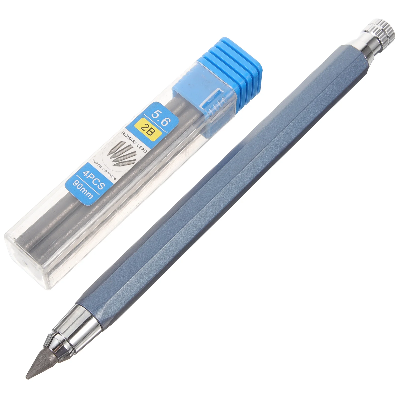 

Набор металлических механических карандашей, 4 трубки, 5,6 мм