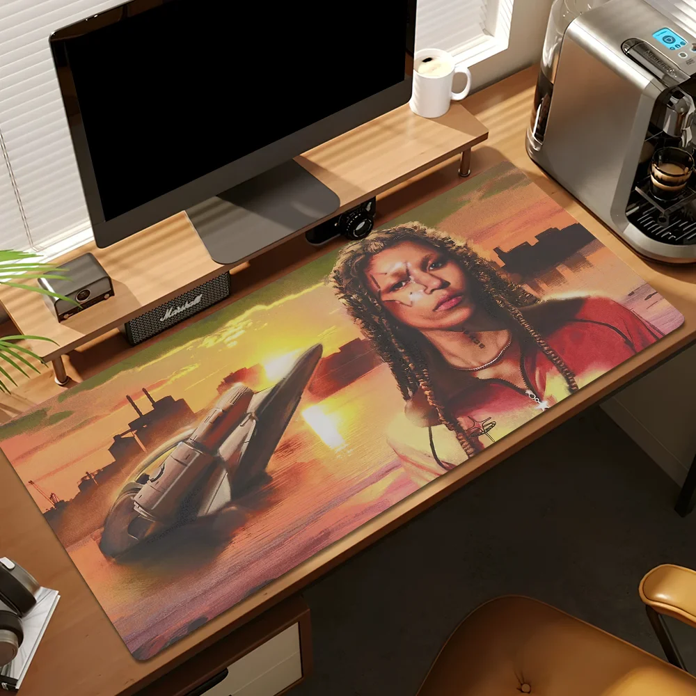 Singer Lava La Rue Starface Mouse Pad Protector Office Gaming Accessories Laptop Gamer Cabinet Non Slip 2