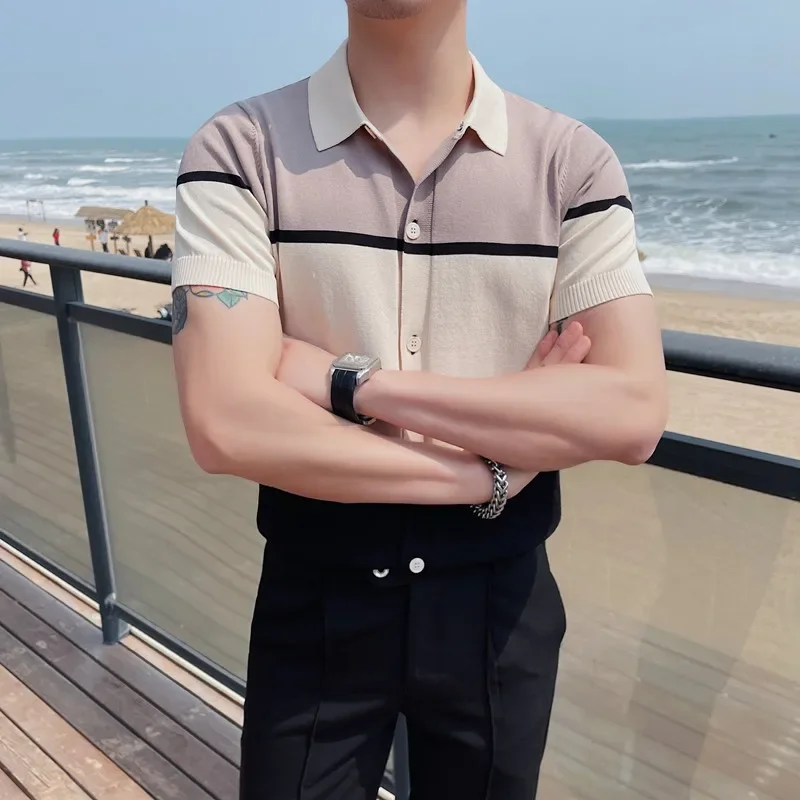 Рисунок 2 - Красивая мужская рубашка-поло с коротким рукавом