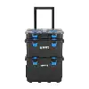 NEW Stack System Mobile Toolbox for Storage and Organization 3 Piece Resin Plastic Modular Toolbox System 1