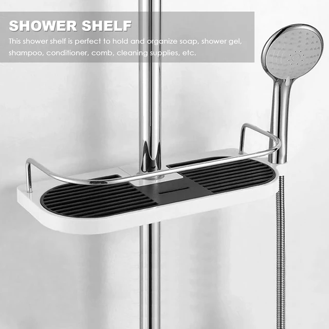 Bathroom Shower Shelf, No Drilling Shower Holders Storage Shower Caddy  Hanging Bathroom Organiser For Shower Head