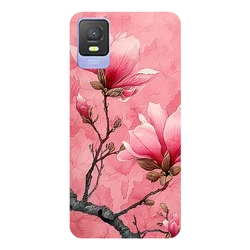 Animal-Themed Soft TPU Silicone Phone Case with Leopard and Panda Design - Cute and Protective Back Cover for TCL 403 (1)