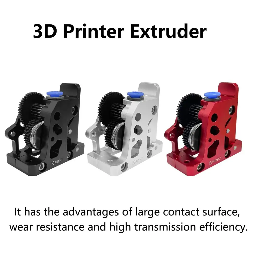 듀얼 기어 압출기, HGX-LITE-압출기, 경화강 감속 기어, 고속 모터, 3D 프린터 부품, CR10 Ender 3 VORON