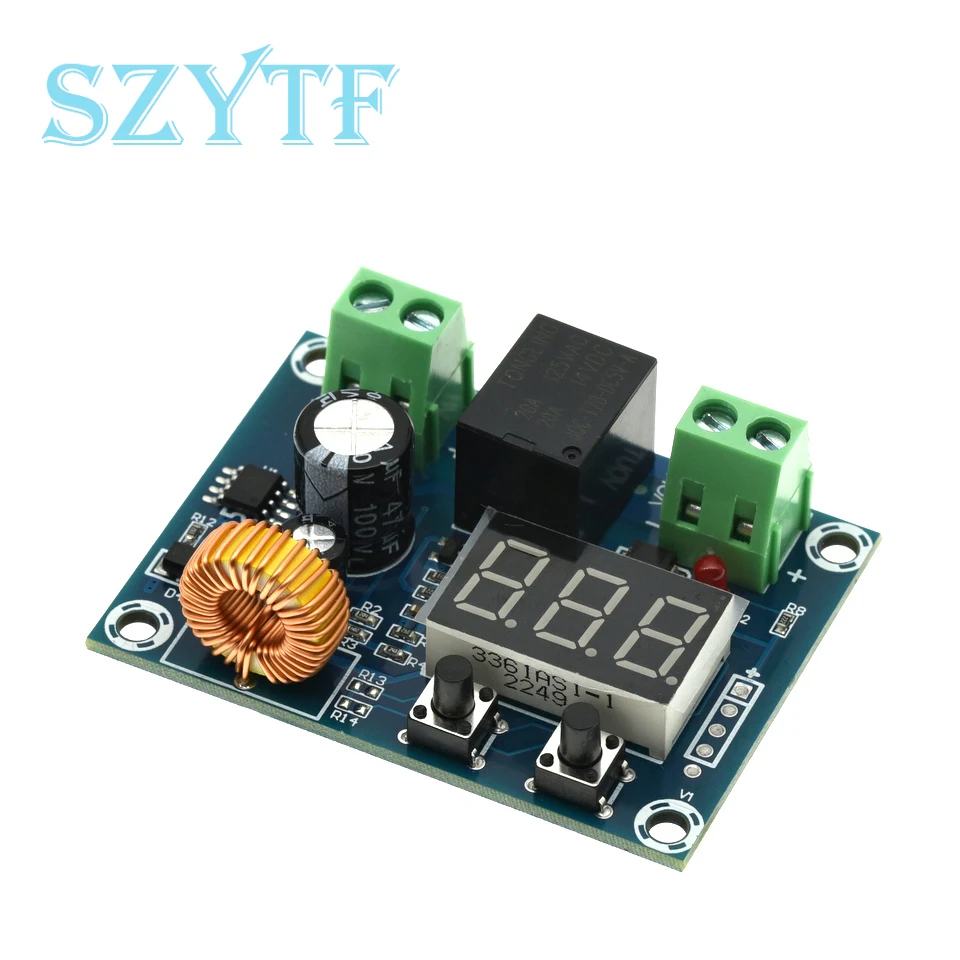 DC 12V-36V Charger Module Battery Protection Module Voltage OverDischarge Precise Undervoltage Protection Board