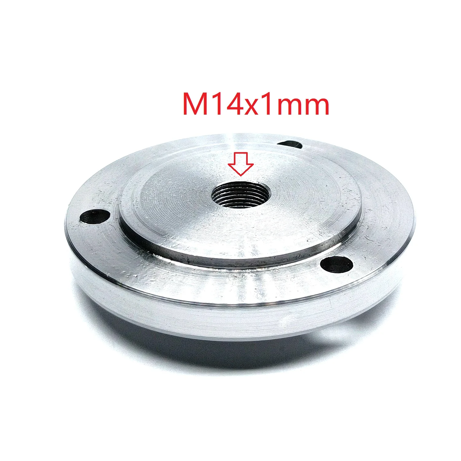 M14x1mm M14 Spindle Thread Chuck Insert Flange Back Plate Base Adapter