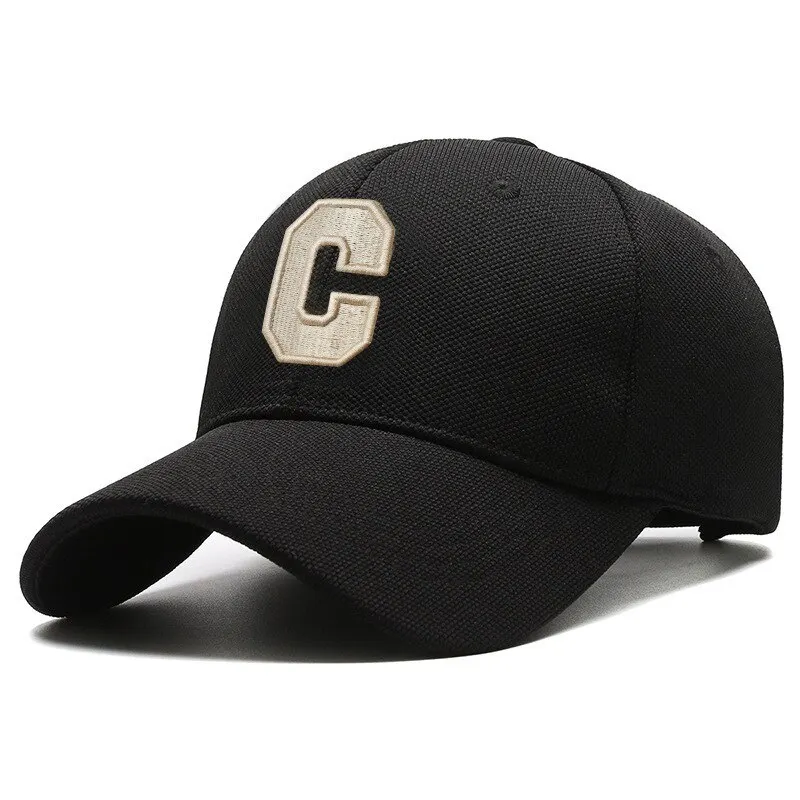 Baseball Cap Ins Letter C Hat Women's Spring Summer Korean Version Alphabet Student Tongue Capt