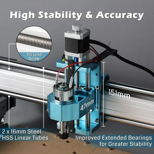 CNC Router Machine 4040-PRO for Woodworking Metal Acrylic MDF 