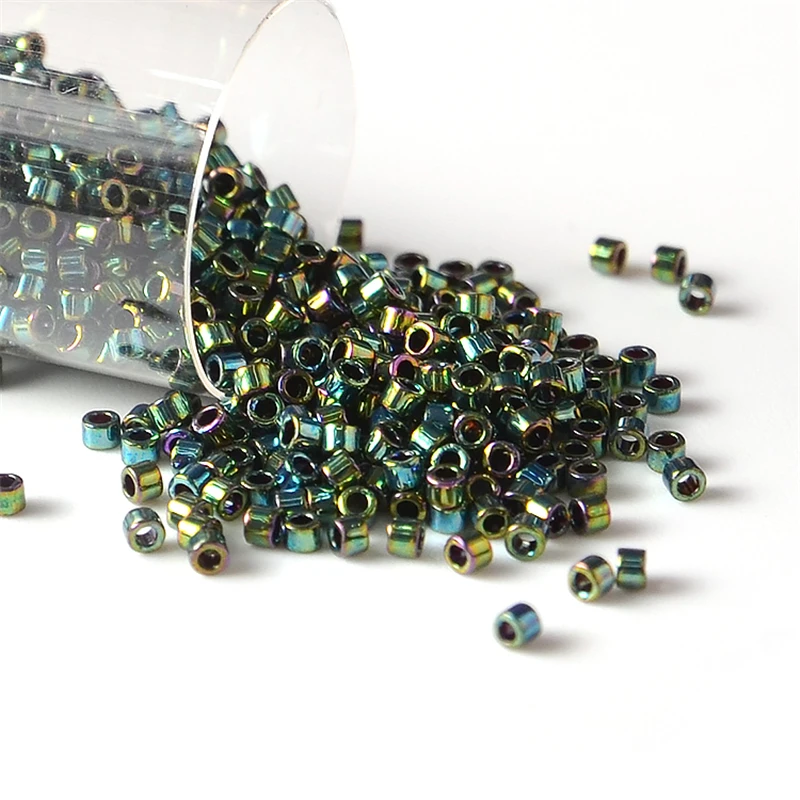 Glass Seed Beads Round Spacer for DIY Handmade Jewelry Making 10g/Tube JP Miyuki Delica 11/0