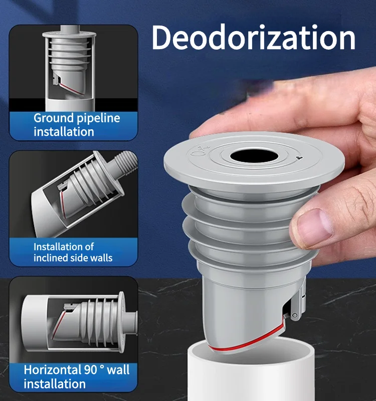 Silicone Drain Stopper Drain Stopper Basin Drain Stopper Drain Pipe Plug Bathroom Sink Plug Washbasin Drain Plug Sewer Trap Silicone Drain Pipe Seal Plug Kitchen Sink Sewer Plug Bathroom Accessories Siphon Tube Bathtub Home Drains Drainer