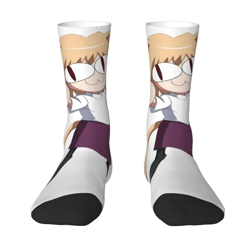 

Забавное украшение Neco Arc, стильные носки унисекс с 3D-принтом кота из мультфильма