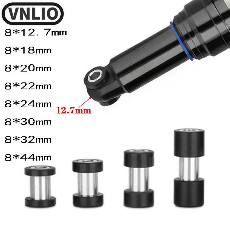 VNlio 산악 자전거 리어 쇼크 업소버 터닝 포인트 부싱 외경 12.7 내경 8 쇼크 업소버 22 24 32 44mm
