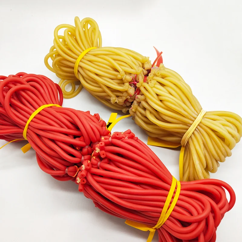 

20/50pcs High Elasticity Fishing Rubber Bands Round Rubber Bands Hunting Slingshot Accessories Outdoor Fishing Elastic Bands