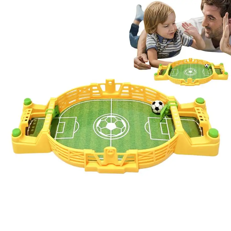 Soccer Table Game Small Desktop Sport Board Game 22.7cm Football Toys Funny Tabletop Games For Room Company Lounge Parties