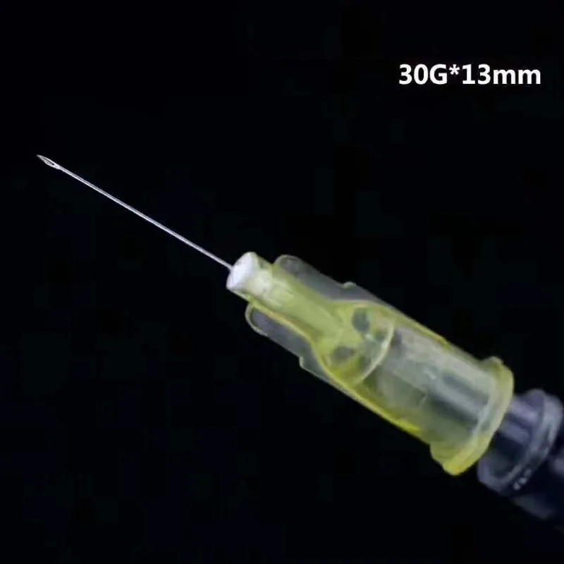 

painless small needle 13mm 4mm 25mm disposable 30G medical micro-plastic injection cosmetic sterile needle surgical tool