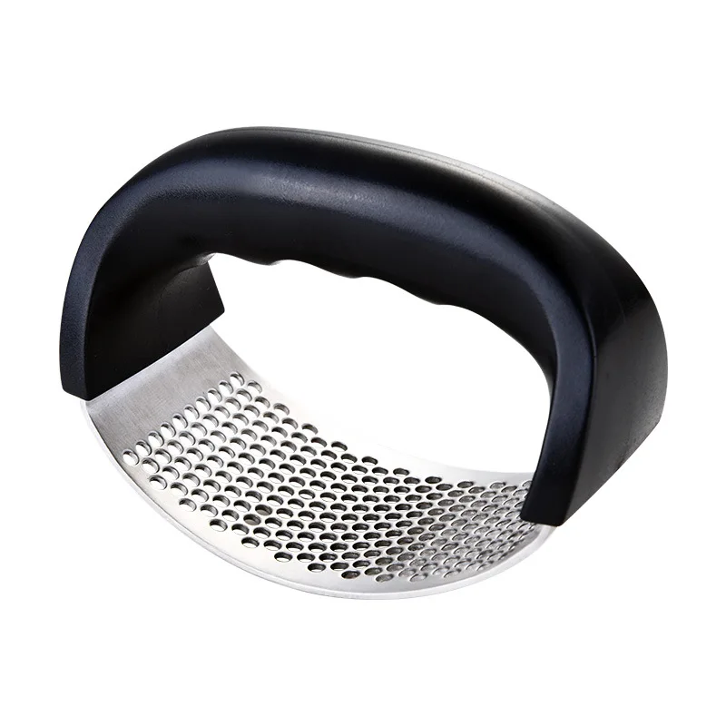 

Stainless Steel Garlic Press Manual Garlic Mincer Chopping Garlic Tools Kitchen Gadgets Tools Curve Fruit Vegetable Cooking