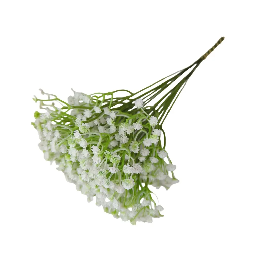 10 Stück künstliche Blumen, Baby-Atem-Blumen, gefälschte Gypsophila für Hochzeit, Party, Heimdekoration, Blumensträuße, DIY-Zubehör – Detail 9