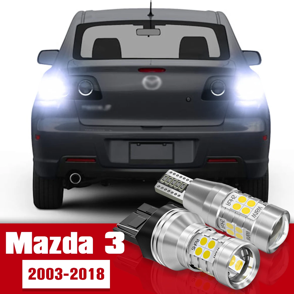 

2pcs Reverse Light Accessories LED Bulb Lamp For Mazda 3 BK BL BM BN 2003-2018 2008 2009 2010 2011 2012 2013 2014 2015 2016