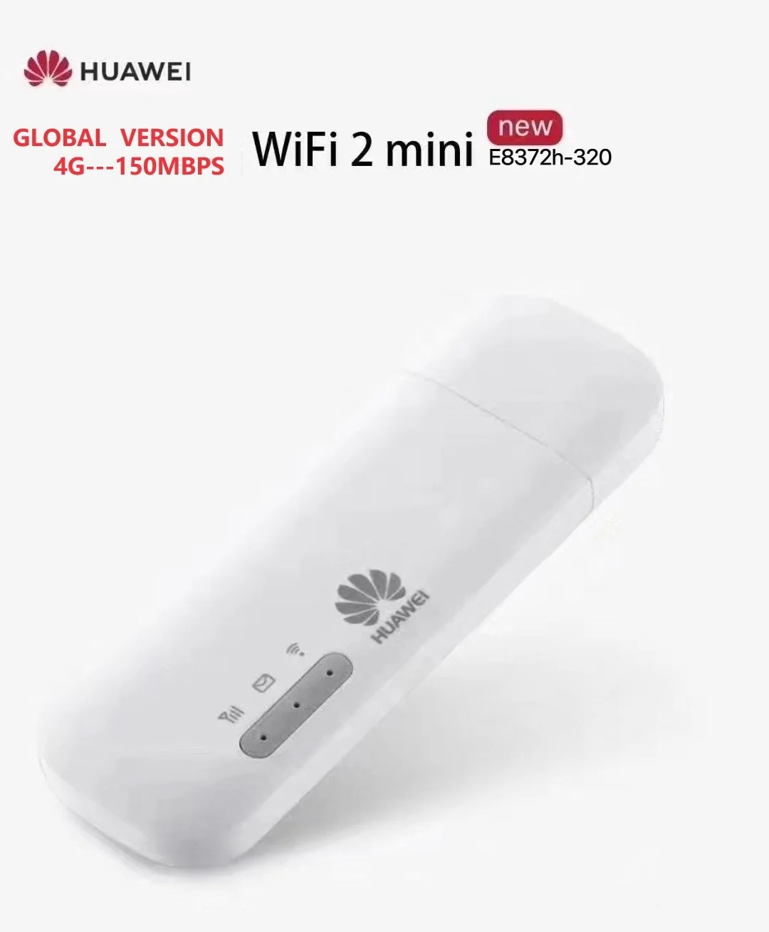 Lte Wifi Modem Desbloqueado 150mbps E8372h320 Suporte 10 Usuários Original Huawei-e8372 4g