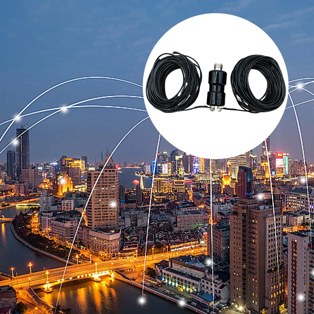 5-50MHz HF 수평 다이폴 안테나 휴대용 햄 라디오 단파 안테나 포켓 HF 안테나 (무선 통신용)