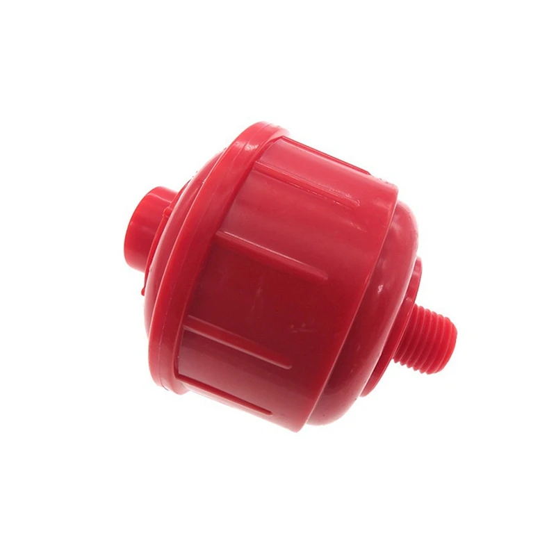 10 Piece Spray Tool Filter 58X68mm Mini Air-Water Filter Red Plastic High-Flow Tool
