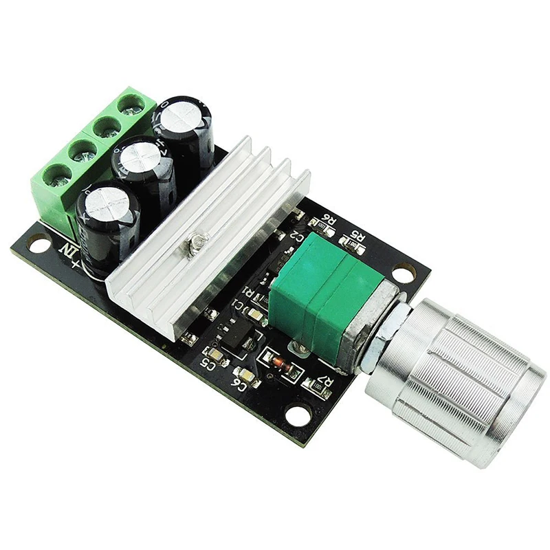 PWM DC 모터 속도 조절기 스위치, 6V, 12V, 24V, 28V, 3A