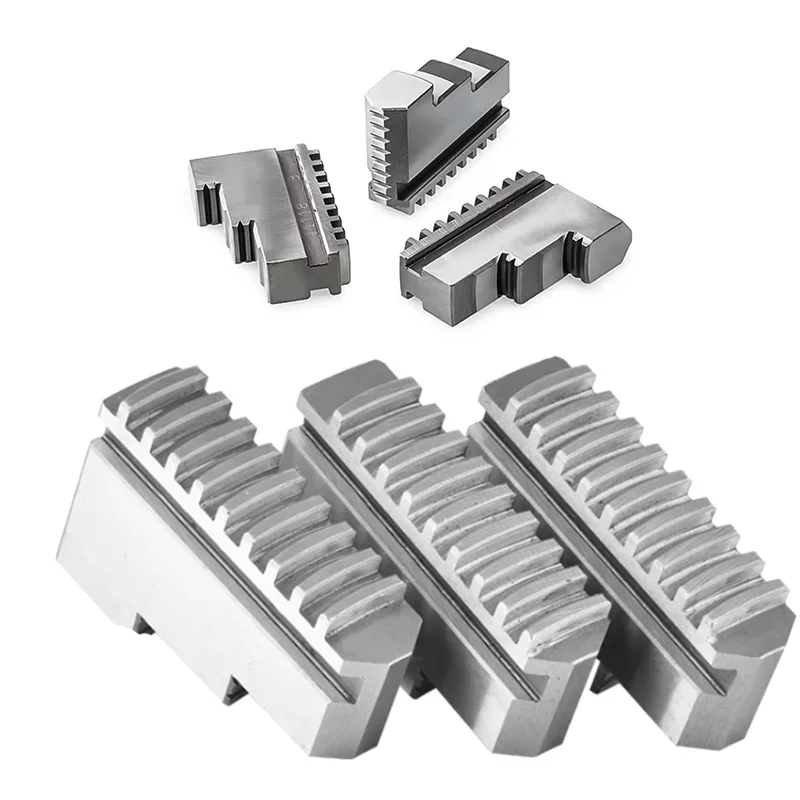 Chuck Three Jaws K11-80 K11-100 K11-125 K11-130 K11-160 K11-200 Universal Three-jaw Chuck Card Foot 3Pcs/Set Mechanical Lathe collet chuck