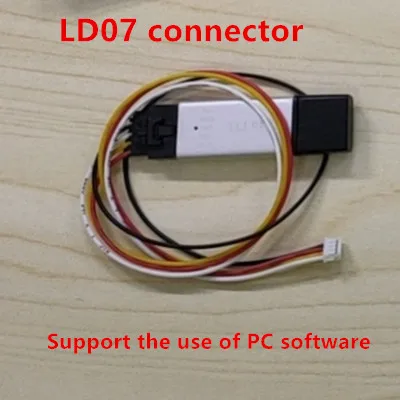 LDROBOT LD07 Solid state line lidar sensor 30~300mm ranging  obstacle avoidance navigation sensing module 6