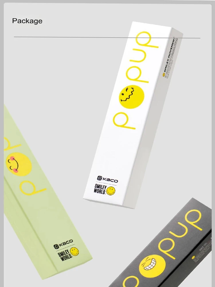 KACO SMILEYWORLD Gel Pen, Humor Funny Smiling ST Quick Dried